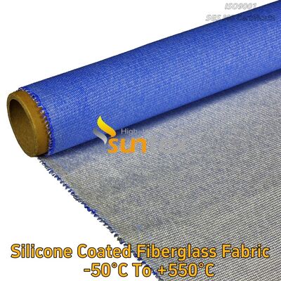 Factory Made Cheap Price High Strength Single Side Silicone Membrane Impregnated Fiberglass