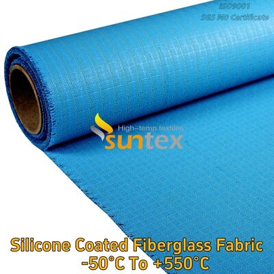 Silicone Coated Fiberglass Cloth Fire Retardant Fireproof Fiberglass Cloth for Welding Fire Curtain