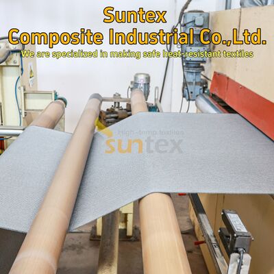 Heat Resistant Fireproof C-Glass PU Coated Twill Woven  Certified 180 Fiberglass Insulating
