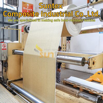 Heat Resistant Fireproof C-Glass PU Coated Twill Woven  Certified 180 Fiberglass Insulating