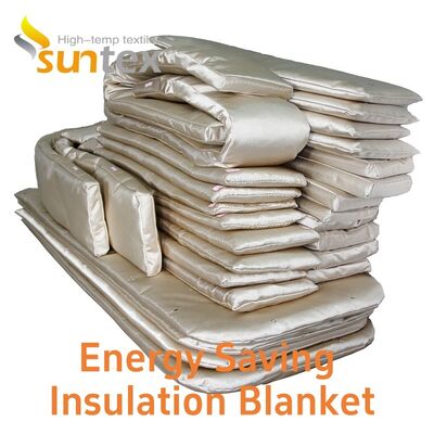 Custom Removable Thermal Insulation Covers - High Temperature Resistant Industrial Heat Insulation Blankets for Pipes, Valves, Machinery