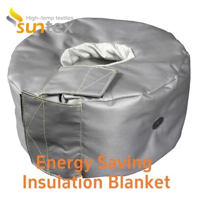 Removable Thermal Insulation Covers & Blankets - Custom High Temperature Heat Insulation for Industrial Pipes, Valves, Equipment