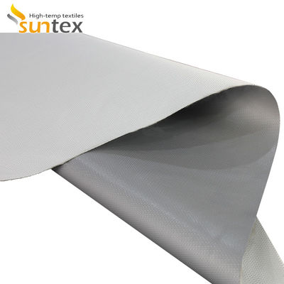 Durable 850g/m2 Weight Silicone Coated Fiberglass Fabric with 260℃ Heat Resistance and Fireproof Properties for Harsh Environments