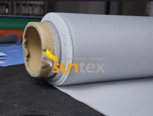 M0 Fire Resistance PU Coated Fiberglass Fabric with 1800°C Temperature Resistance and 460 g/sqm Weight