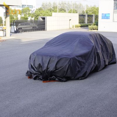 EV Car Fire Blanket Gray 550℃ Thermal Resistance  Grey Electric Vehicle Fire Blanket, Heat Resistant Fiberglass