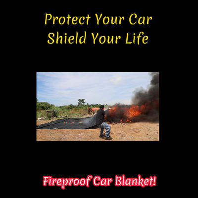 EV Fire Blanket Silicone Coated Fiberglass Ткань из стекловолокна