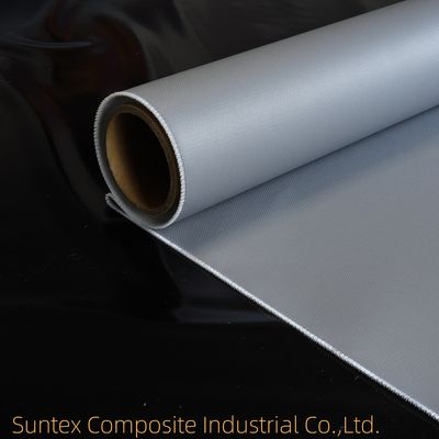 White High Temperature Silicone Coated Fiberglass Cloth Fire-Resistant Fiberglass Fabric Insulator for Fire Prevention