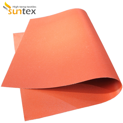 Grey Color Silicone Coated Fiberglass Fabric with Chemical Resistance and Roll Length Options for High Temp Protection