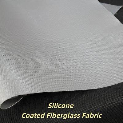 Water Repellent Anti-Aging Silicone Coated Fiberglass Fabric with Good Mechanical Properties for Industrial Use