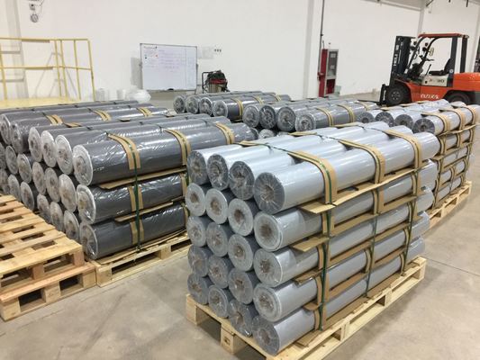 Двухстороннее огнестойкое силиконовое покрытие из стекловолокнистой ткани сварное одеяло шириной 1 / 1,2 / 1,5 м и длиной 50 м / 100 м