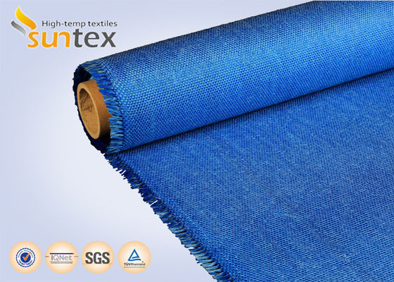 16 oz Acrylic Coated Fiberglass Fabric with Weave-set Treatment for Fire Blankets Resistant to 550 Degree C