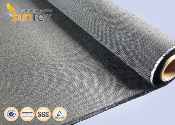 Acrylic Coated Fire Resistant Fiberglass Fabric with 550 Degree C Temperature Resistance for Welding Blankets Easy to Sew and Cut