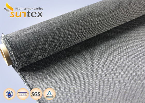 Fireproof Acrylic Coated Fiberglass Fabric with 550 Degree C Temperature Resistance for Welding Blankets