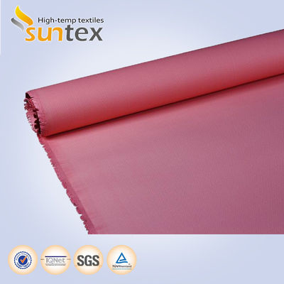 550 Degree C Fire Resistant Fiberglass Fabric with Acrylic Coating Self Extinguishing 16 oz for Fire Safety Applications