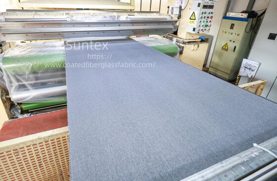 Огнестойкая высокопрочная силиконовая ткань из стекловолокна с химической стойкостью