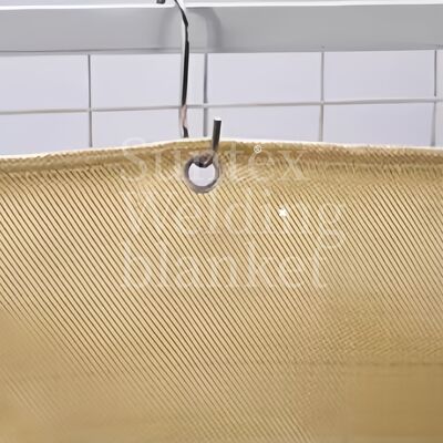 Огнестойкое сварное одеяло Suntex - 100% стекловолокно 550°C теплостойкое для судостроения и строительства