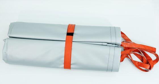 Сертифицированное CE пожарное одеяло для электромобилей с термостойкостью 550°C/1000°C для борьбы с пожарами от недостатка кислорода