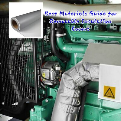 Сертифицированная противопожарная ткань EN-13501 с термостойкостью до 550°C и толщиной 0,6 мм для защиты от огня и дыма