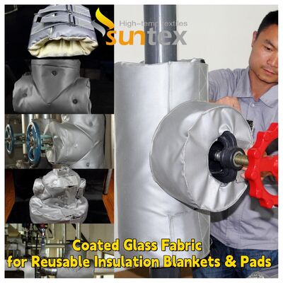 Ткань из стекловолокна, устойчивая к температуре 1000°C, теплоизоляционная ткань, устойчивая к воде и маслу в настраиваемых размерах