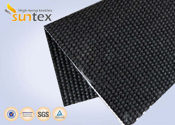 Ткань для огнезащитных штор SUNTEX с термостойкостью 880°C, стекловолокно с щелочным полиуретановым покрытием