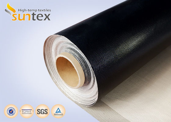 PTFE Coated Fiberglass Fabric with Excellent Fire Resistance, Chemical Durability and 550℃ Temperature Resistance for Thermal Insulation