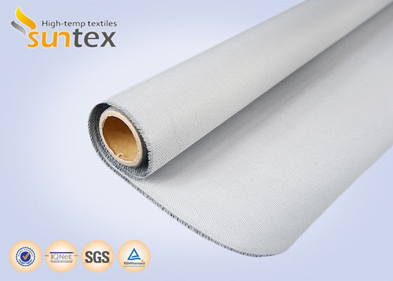 M0 Fire Rated Smoke Barrier Fabric, 0.43mm Polyurethane Coated Fiberglass for Heat Insulation