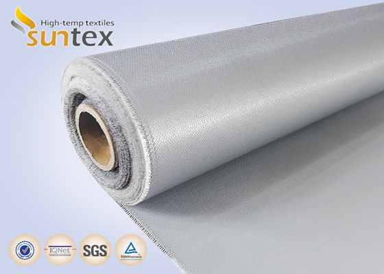 Alkali Free Fiberglass Cloth with Silicone Coating, Suitable for Smoke Curtain