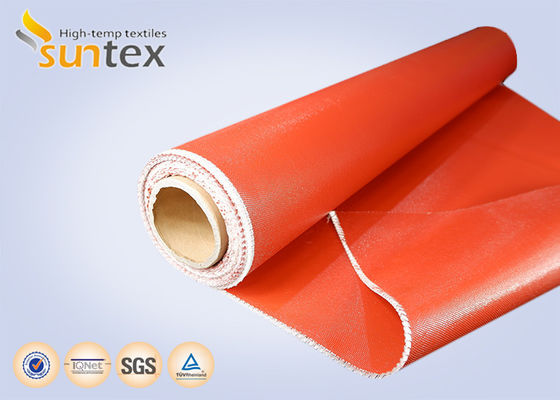 High Temperature Resistance Fire Retardant Alkali Free Silicone Coated Fiberglass Fabric for Welding Blankets