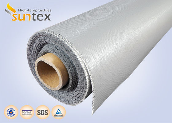 Alkali Free Fiberglass Cloth with Silicone Coating, Suitable for Smoke Curtain