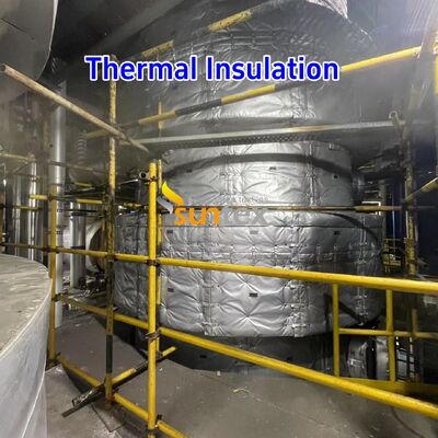 1000°C Temperature Resistant Thermal Insulation Jacket with Water and Oil Resistance in Customizable Sizes