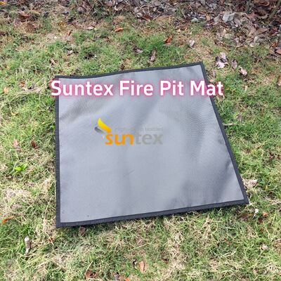 550°C Heat Resistant Fire Pit Mat with Customizable Size and Multi-Layer Structure for Outdoor Protection