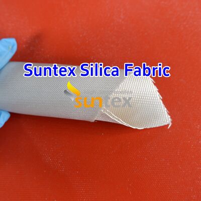 Wholesale Custom Fire Resistant Silica Cloth Fiberglass Cloth with 1000℃ Temperature Resistance and 18 oz/sqy Unit Weight