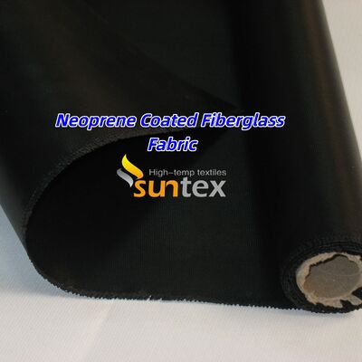 High Temperature Resistance Chemical Resistant Flame Retardant Neoprene Coated Fiberglass Fabric for Industrial Applications