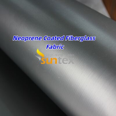 High Temperature Resistance Neoprene Coated Fiberglass Fabric Fire Blanket with Chemical Resistant and Flame Retardant Properties