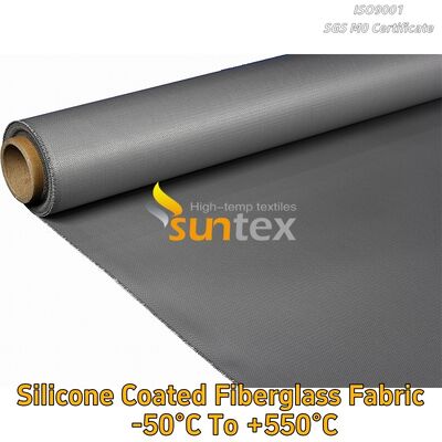 Colored Silicone Coating Fiberglass Cloth Silicon Coated With Fiberglass Fabric