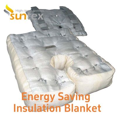 Durable Thermal Insulation Fabric with 1000°C Temperature Resistance, Water and Oil Resistant, and Customizable Sizes for Reusable Insulation Blankets