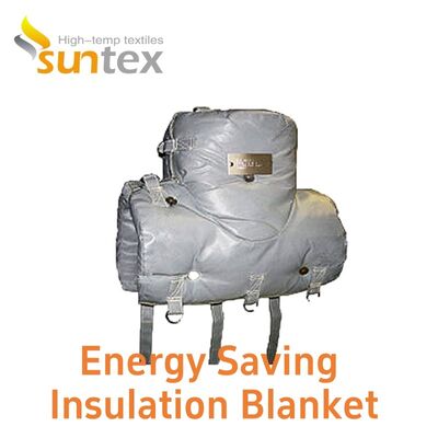 Removable Thermal Insulation Covers & Blankets - Custom High Temperature Heat Insulation for Industrial Pipes, Valves, Equipment