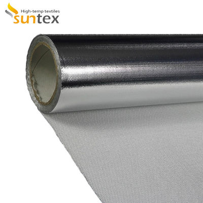 Fire Resistant Fiberglass Cloth with Aluminum Foil Lamination