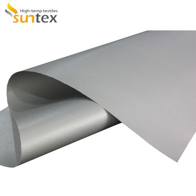 Alkali Free Anti-Aging Weatherproof Silicone Coated Fiberglass Fabric for Fire Protection and High Temperature Resistance